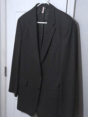 Joseph A. Bank Men Bluish Gray Blazer Only  44L